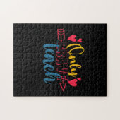 Nur tapfere Lehrertage Puzzle (Horizontal)