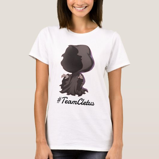 Nur #TeamCletus Chibi Shirt-Front T-Shirt (Vorderseite)
