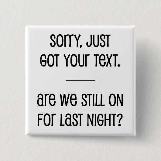 Nur Text Got Button (Vorderseite)