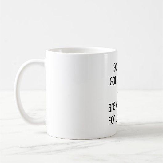 Nur Text Got Kaffeetasse (Links)