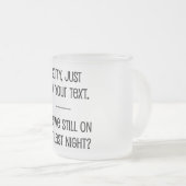 Nur Text Got Mattglastasse (VorderseiteRechts)
