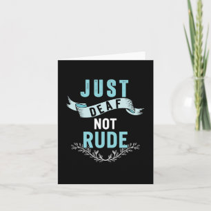 Nur Tod nicht rude Tode Bewusstsein Gelben Band so Karte