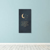 Nur träumen leinwanddruck (Insitu (Holzboden))