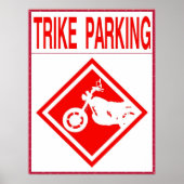 Nur Trike Parking Poster (Vorne)