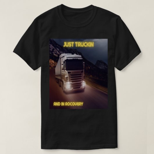 Nur Trucking T - Shirt (Design vorne)