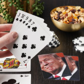 Nur Trumpf-Anhänger Spielkarten (In Situ)