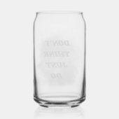 Nur tun dosenglas (Rückseite)