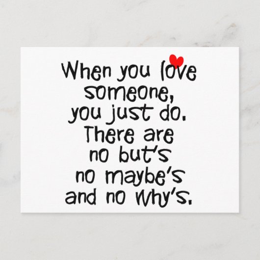 nur tun postkarte (Vorderseite)