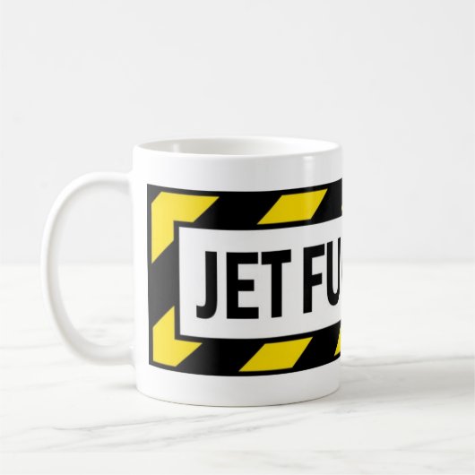 Nur Turbinentreibstoff Kaffeetasse (Links)