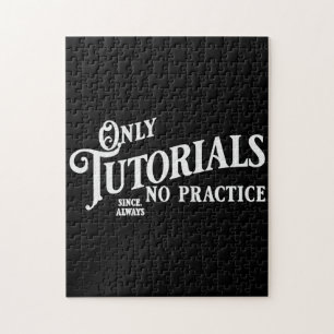 Nur Tutorials, keine Übung Puzzle