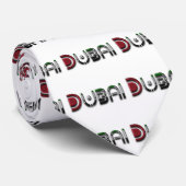 Nur Typografie-eleganter Text Dubais UAE Krawatte (Gerollt)