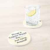 Nur um den Untersetzer herumliegen (Seite)