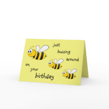 nur um die Biene herum