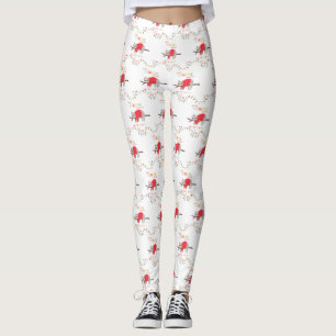 Nur um Sloth Weihnachten herumhängen Leggings