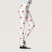 Nur um Sloth Weihnachten herumhängen Leggings (Rechts)