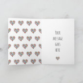 Nur um zu sagen... Valentine's Day Karte (Innenseite)