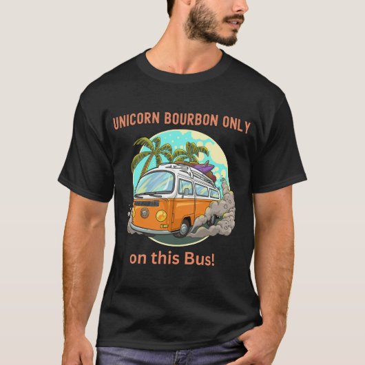 Nur Unicorn Bourbon T-Shirt (Vorderseite)