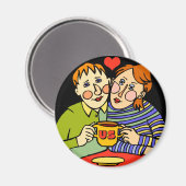 NUR UNS MAGNET (Vorderseite/Rückseite)