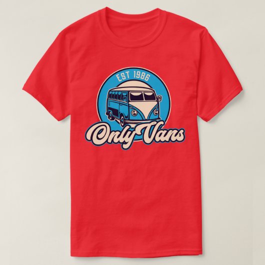 Nur Vans T-Shirt (Design vorne)