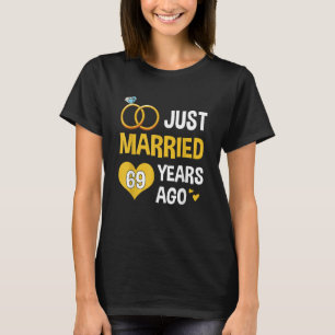 Nur verheiratet 69 Jahre seit 1954 69. Wedding Ann T-Shirt