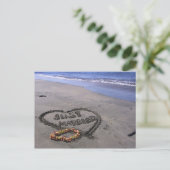 Nur verheiratet ankündigungspostkarte (Stehend Vorderseite)