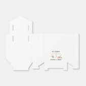 Nur verheiratet mit Braut- und Großnamen Geschenkschachtel (Ungefaltet)