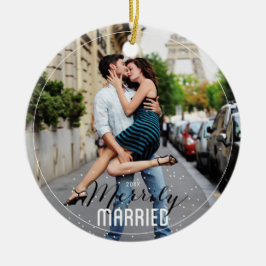 Nur Verheiratet Mr. & Mrs. First Verheiratet Chris Keramik Ornament