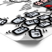 "Nur verheiratet!" Poster (Ecke)