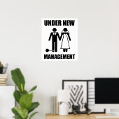 Nur verheiratet, unter neuer Leitung Poster (Heimbüro)