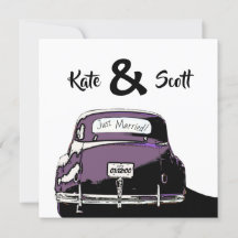 Nur verheiratet, Vintage Car hinzufügen Details