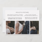 Nur verheiratete Eloption 4 Foto Empfang Einladung (Rückseite)