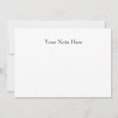 Nur verheiratete Fotokarte Ankündigung (Rückseite)