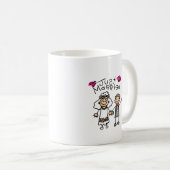 Nur verheiratete Geschenke Neugemachte Flitterwoch Kaffeetasse (VorderseiteRechts)