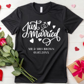 Nur verheiratete Personalisierte Paare gehen Hochz T-Shirt