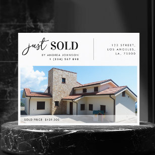 Nur verkaufen Immobilien Immobilien Realtor Market Postkarte