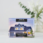 Nur verkaufen Real Anwesen Postkarte (Stehend Vorderseite)