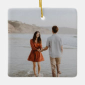 Nur Verlobte Keepake-Geschenke für Braut und Bräut Keramikornament (Vorderseite)