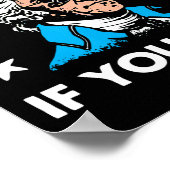 Nur Verrat, wenn Sie den 4. Juli verlieren Funny P Poster (Ecke)