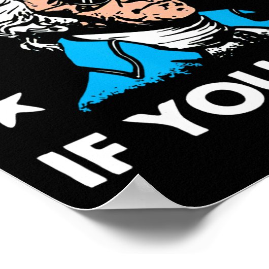 Nur Verrat, wenn Sie den 4. Juli verlieren Funny P Poster (Ecke)