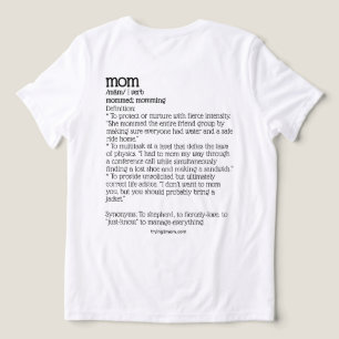 Nur Versuchen 2 Mama, Verb  Tri-Blend Shirt