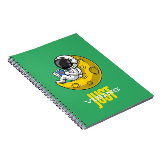 Nur Vibing Notizblock (Rechte Seite)