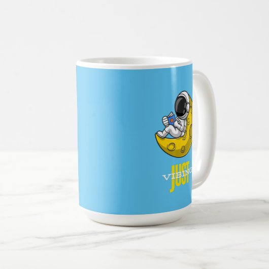 Nur Vibing Tasse (VorderseiteRechts)