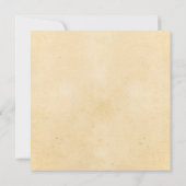 Nur Vintage Poster Creme & Brown Empfang (Rückseite)