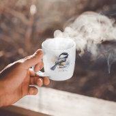 Nur Vogelbeobachtung Black Cap Chickadee Kaffeetasse