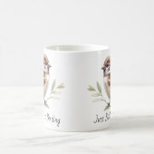 Nur Vogelbeobachtung Sparrow Kaffeetasse (Mittel)