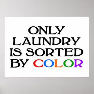 Nur Wäscherei ist nach COLOR-Plakaten sortiert Poster