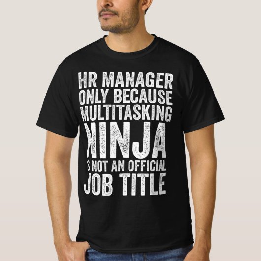 Nur wegen Multitasking T-Shirt (Vorderseite)