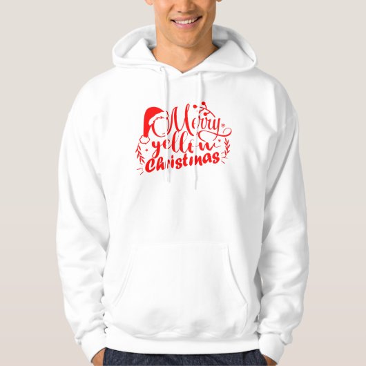 NUR WEIHNACHTEN. HOODIE (Vorderseite)