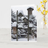 NUR WEIHNACHTSMITTEL SIND GEMÜTLICH UND KRIEG, KARTE (Gelbe Blume)