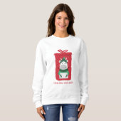 Nur Weihnachtsvibes Sweatshirt (Vorne ganz)